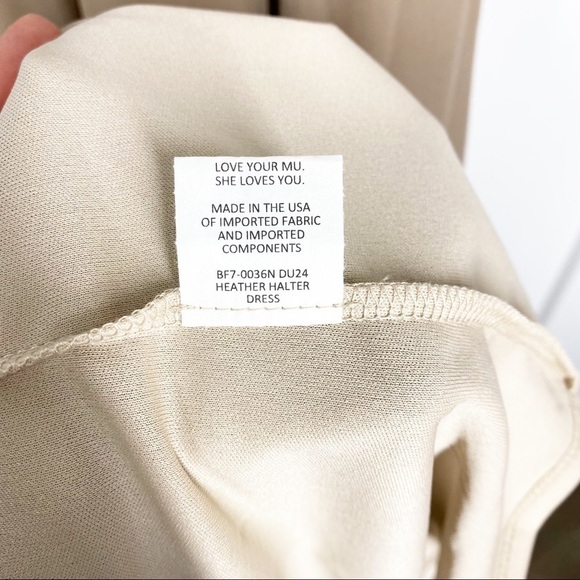 Show Me Your Mumu Heather Halter Maxi Dress NWOT - Picture 6 of 7